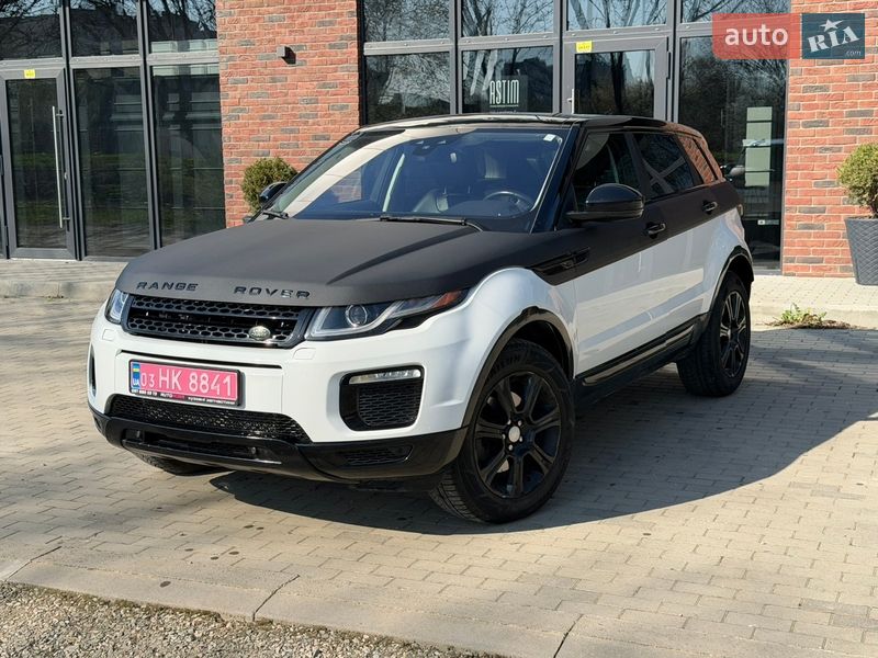 Внедорожник / Кроссовер Land Rover Range Rover Evoque 2016 в Ивано-Франковске