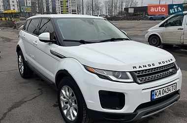 Позашляховик / Кросовер Land Rover Range Rover Evoque 2018 в Полтаві