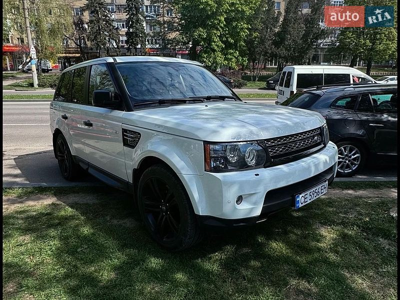 Внедорожник / Кроссовер Land Rover Range Rover Sport 2012 в Черновцах