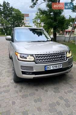 Внедорожник / Кроссовер Land Rover Range Rover 2016 в Залещиках
