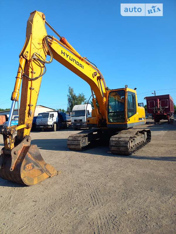 Гусеничный экскаватор Hyundai ROBEX 2009 в Гусятине Гусеничный экскаватор Hyundai ROBEX 2009 в Гусятине