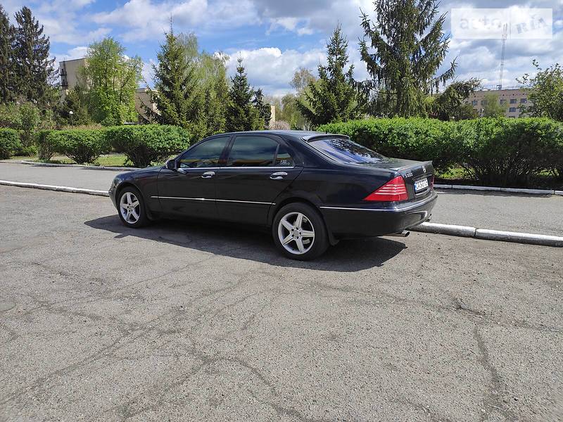 Седан Mercedes-Benz S-Class 2001 в Черкассах