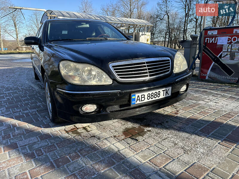 Седан Mercedes-Benz S-Class 2001 в Виннице