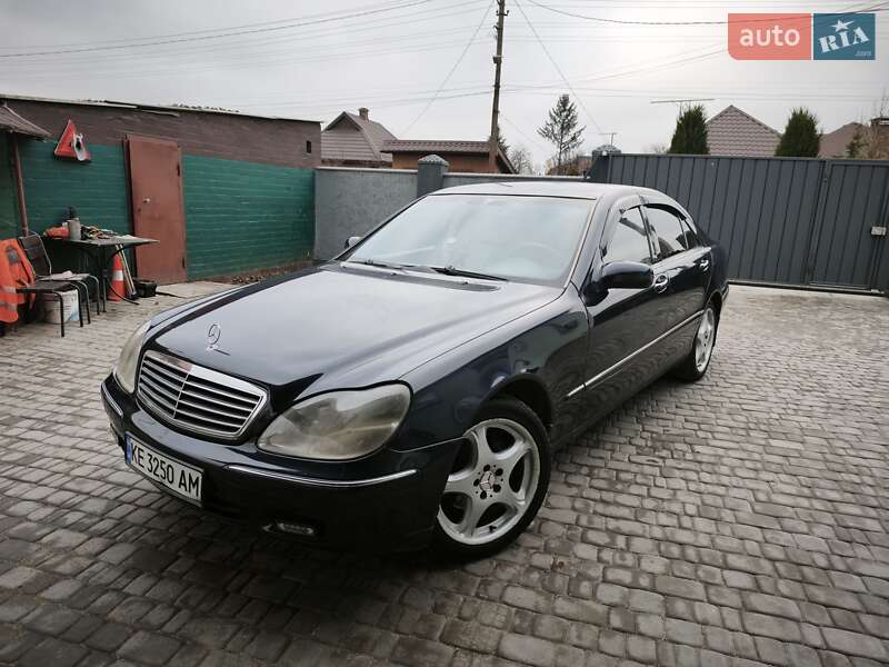 Седан Mercedes-Benz S-Class 2002 в Кривом Роге