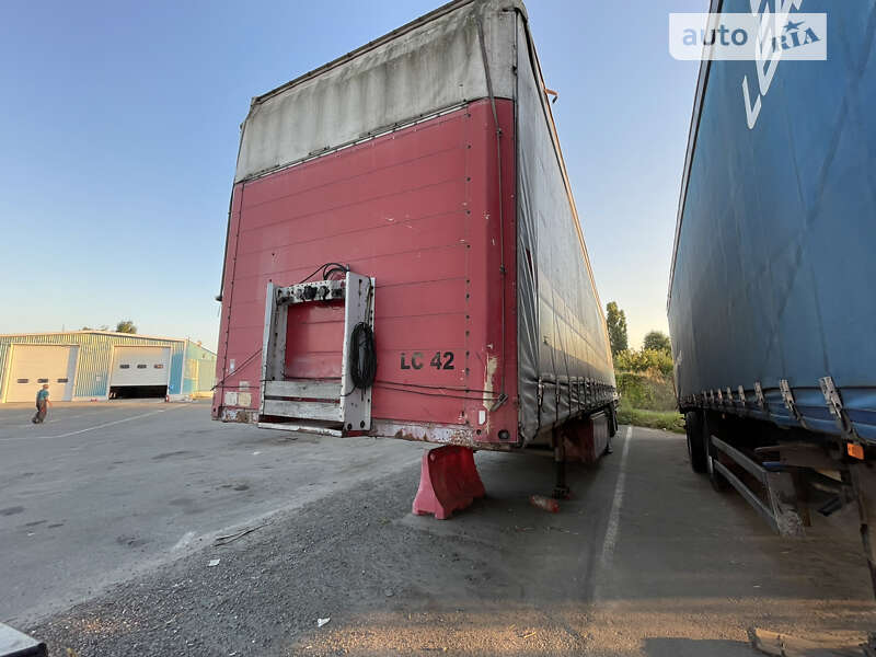 Тентованный борт (штора) - полуприцеп Schmitz Cargobull S01 1998 в Киеве Тентованный борт (штора) - полуприцеп Schmitz Cargobull S01 1998 в Киеве