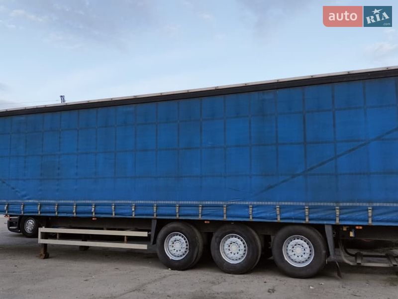 Тентованный борт (штора) - полуприцеп Schmitz Cargobull S01 2012 в Белой Церкви