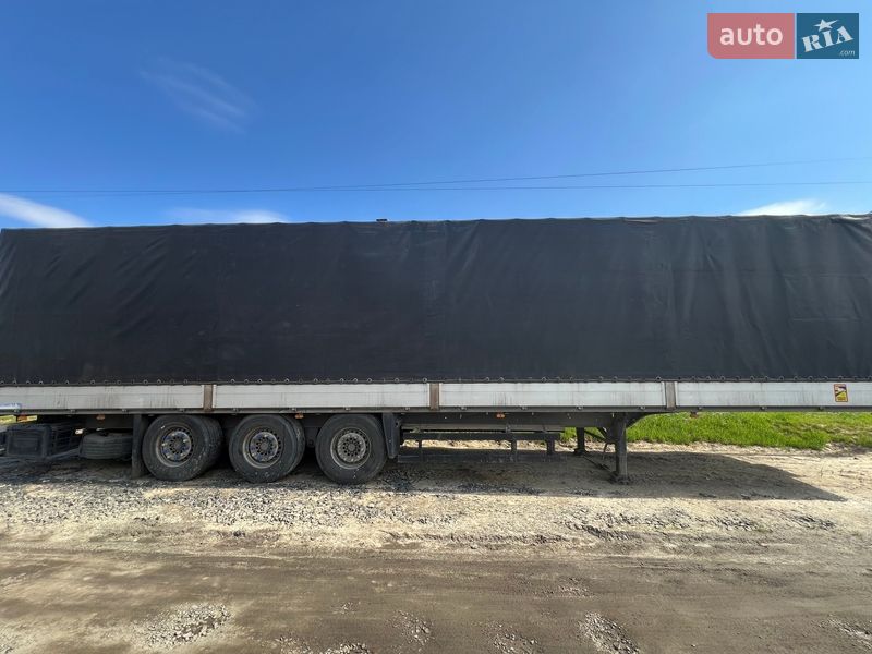 Тентованный борт (штора) - полуприцеп Schmitz Cargobull S01 2006 в Ковеле