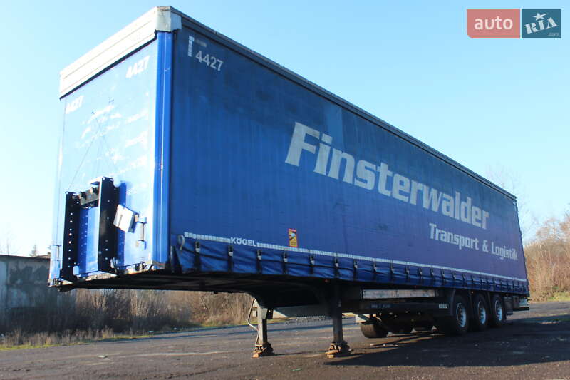 Тентованный борт (штора) - полуприцеп Kogel SAF 2015 в Хусте