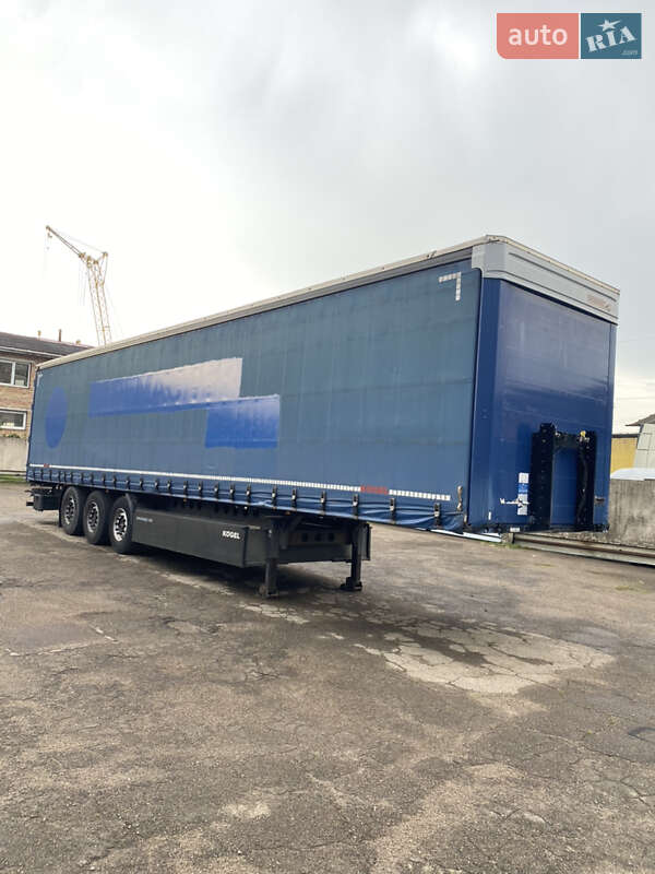 Тентованный борт (штора) - полуприцеп Kogel SAF 2015 в Луцке
