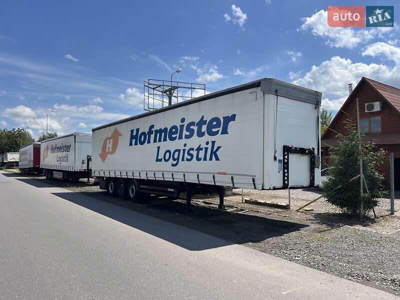 Тентованный борт (штора) - полуприцеп Kogel SAF 2019 в Хусте