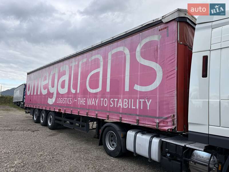 Тентованный борт (штора) - полуприцеп Schwarzmuller SAF 2012 в Тячеве