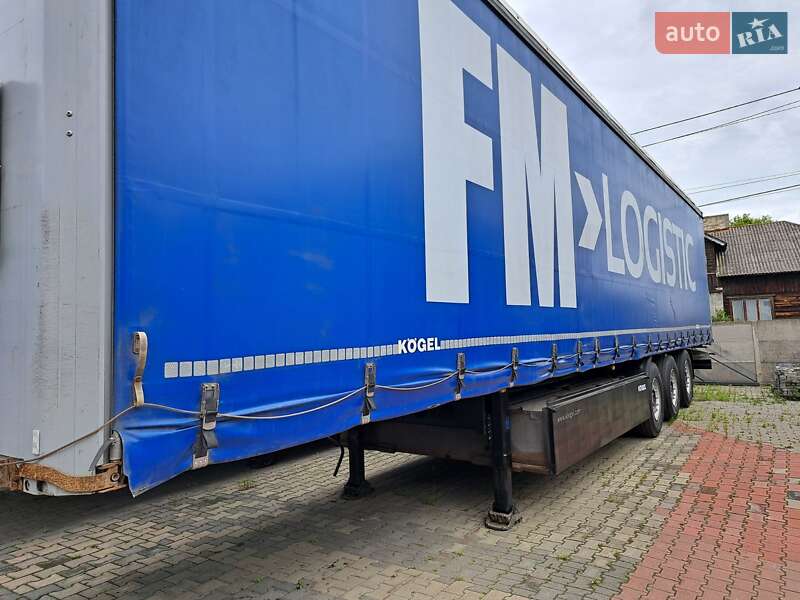 Тентованный борт (штора) - полуприцеп Kogel SAF 2016 в Киеве