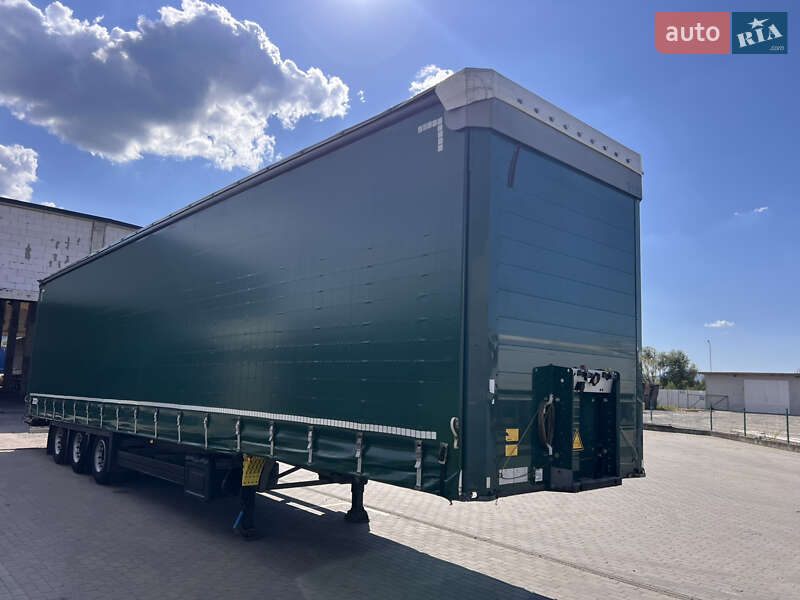 Тентований борт (штора) - напівпричіп Schmitz Cargobull SCB S3T 2015 в Тячеві