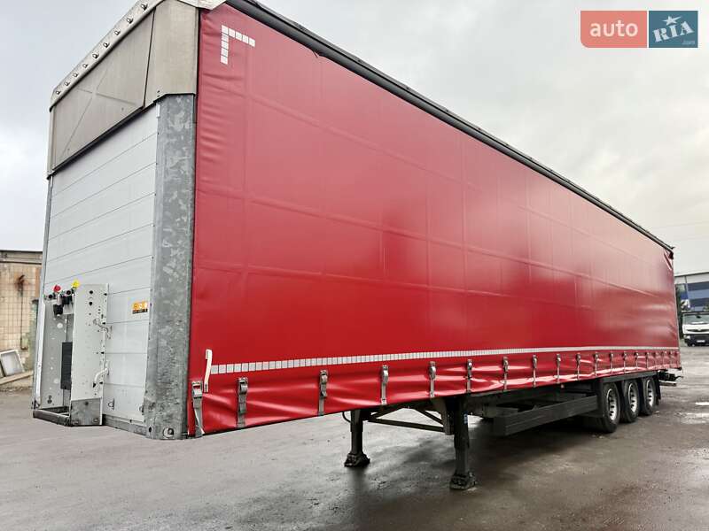 Тентований борт (штора) - напівпричіп Schmitz Cargobull SCB S3T 2014 в Рівному