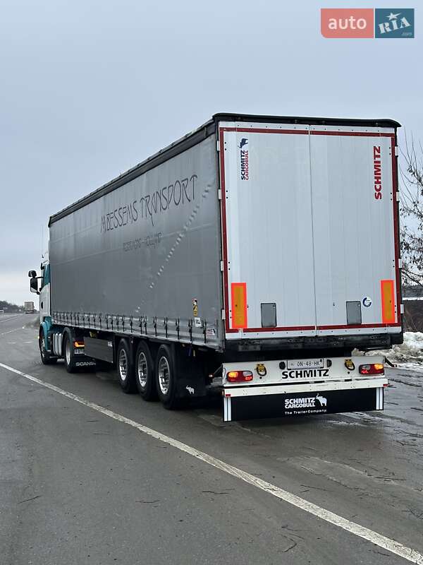 Тентованный борт (штора) - полуприцеп Schmitz Cargobull SCB S3T 2014 в Бродах