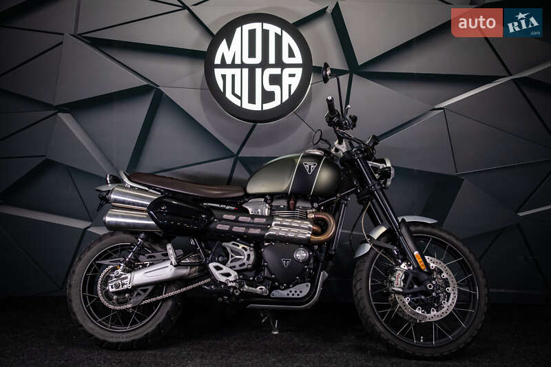 Мотоцикл Многоцелевой (All-round) Triumph Scrambler 2022 в Киеве Мотоцикл Многоцелевой (All-round) Triumph Scrambler 2022 в Киеве