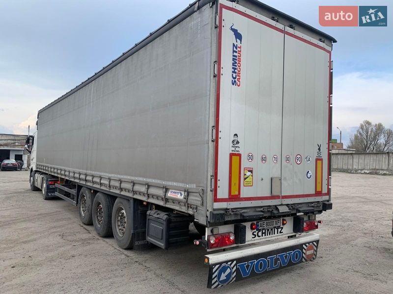 Тентований борт (штора) - напівпричіп Schmitz SCS 24L-1362EB 2019 в Дніпрі