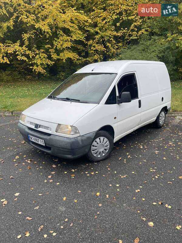 Грузовой фургон Fiat Scudo 1997 в Шумске Грузовой фургон Fiat Scudo 1997 в Шумске