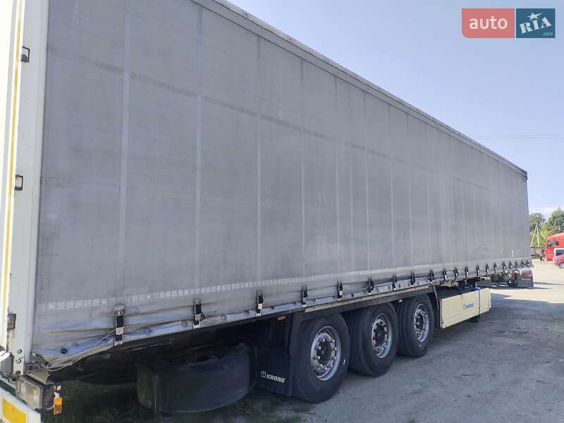 Тентованный борт (штора) - полуприцеп Krone SD 2014 в Делятине Тентованный борт (штора) - полуприцеп Krone SD 2014 в Делятине