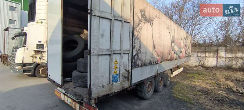 Тентованный борт (штора) - полуприцеп Krone SD 2012 в Киеве