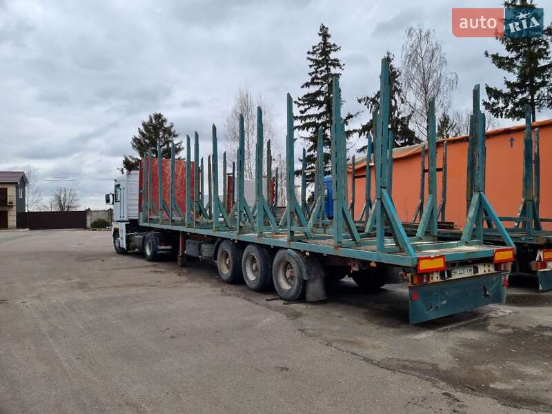 Лесовоз / Сортиментовоз - полуприцеп Krone SDP 27 1996 в Костополе