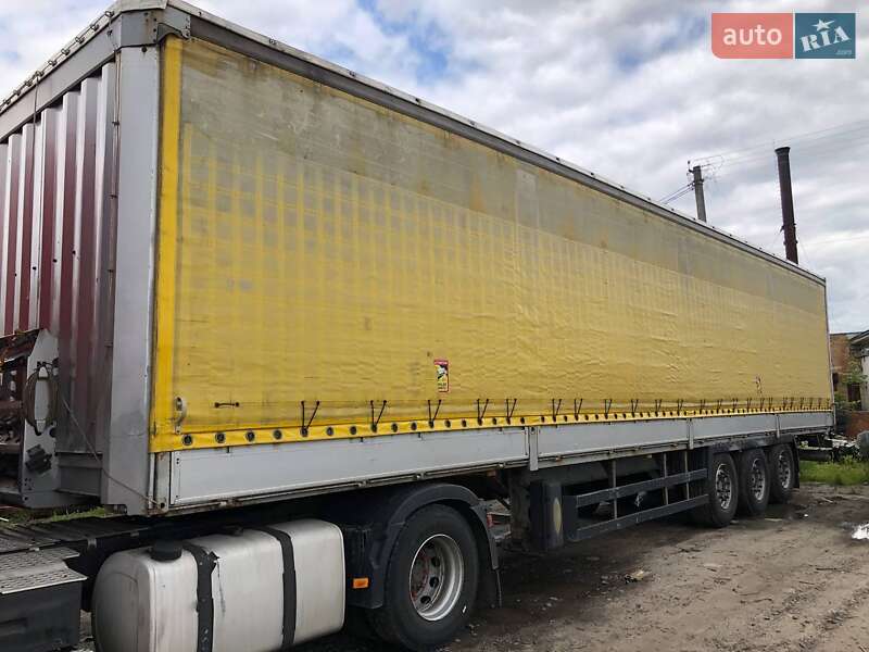 Тентований борт (штора) - напівпричіп Krone SDP 27 2007 в Ковелі