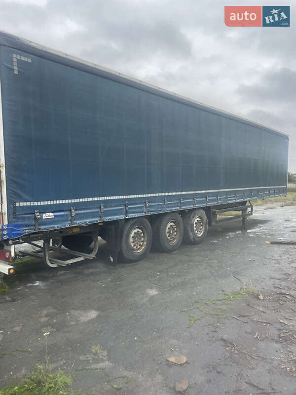 Тентованный борт (штора) - полуприцеп Schmitz SKO 24L 2012 в Радивилове