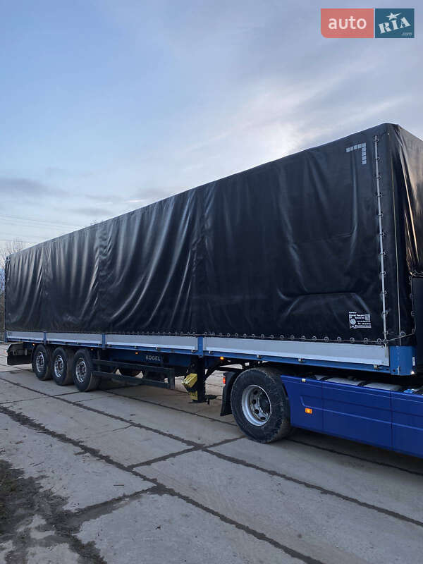 Бортовой полуприцеп Kogel SN 24 2004 в Сваляве Бортовой полуприцеп Kogel SN 24 2004 в Сваляве