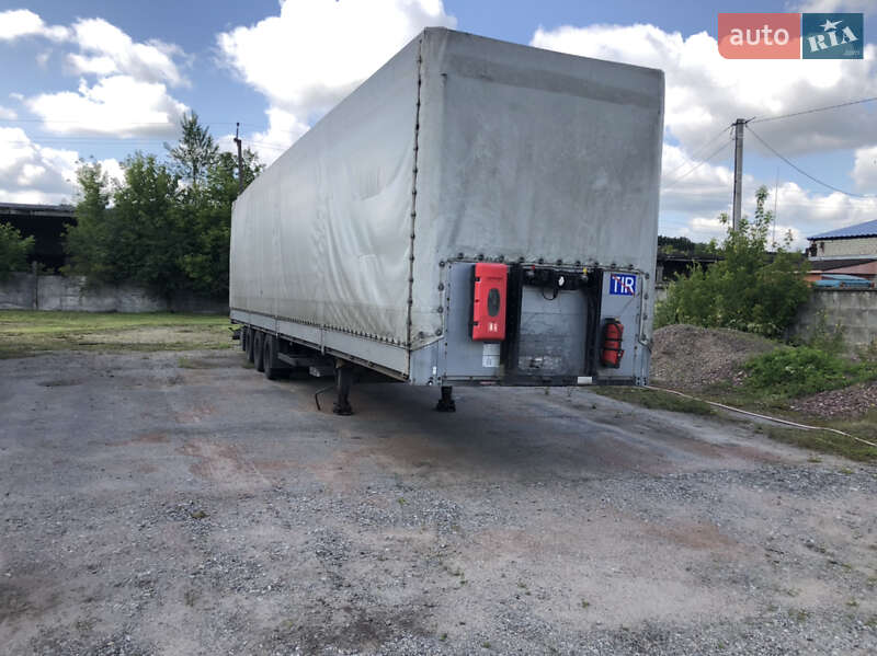 Тентованный борт (штора) - полуприцеп Kogel SN 24 2008 в Березане