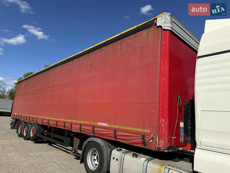 Тентованный борт (штора) - полуприцеп Kogel SN 24 2012 в Ровно Тентованный борт (штора) - полуприцеп Kogel SN 24 2012 в Ровно