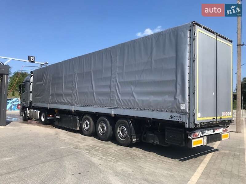 Тентованный борт (штора) - полуприцеп Kogel SN 24 2008 в Дрогобыче Тентованный борт (штора) - полуприцеп Kogel SN 24 2008 в Дрогобыче