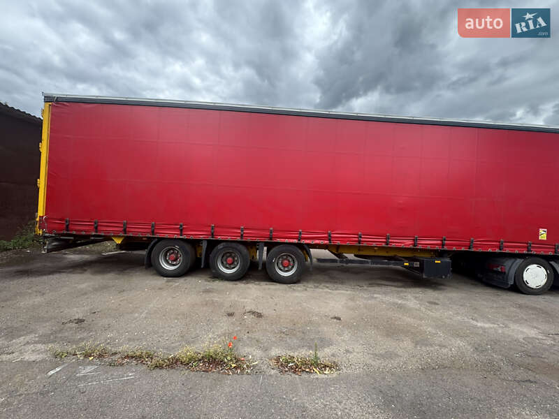 Тентованный борт (штора) - полуприцеп Kogel SN 24 2016 в Луцке