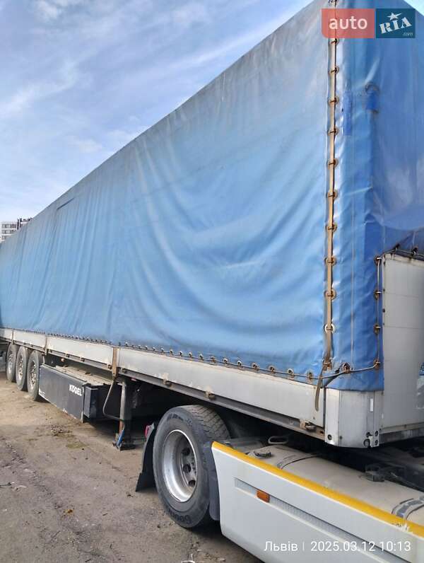 Тентованный борт (штора) - полуприцеп Kogel SN 24 2007 в Львове