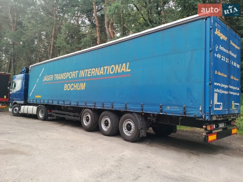 Тентованный борт (штора) - полуприцеп Kogel SN 24 2010 в Луцке