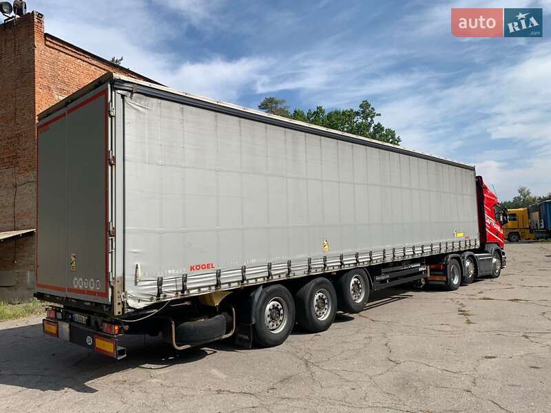 Тентованный борт (штора) - полуприцеп Kogel SP 24 2014 в Полтаве Тентованный борт (штора) - полуприцеп Kogel SP 24 2014 в Полтаве