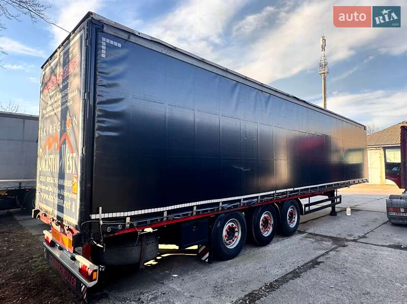 Тентованный борт (штора) - полуприцеп Schwarzmuller SPA-3E 2006 в Ужгороде