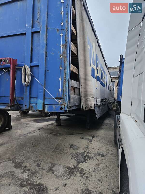 Тентованный борт (штора) - полуприцеп Schmitz Cargobull SPR 27 1998 в Переяславе Тентованный борт (штора) - полуприцеп Schmitz Cargobull SPR 27 1998 в Переяславе