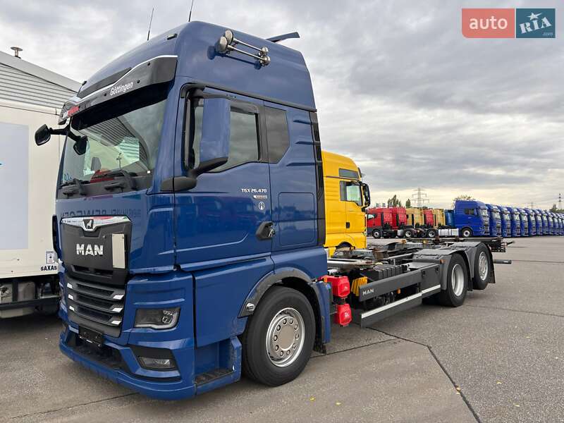 Контейнеровоз MAN TGX 2021 в Залещиках