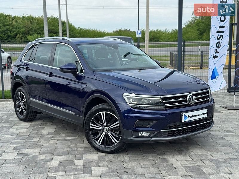 Внедорожник / Кроссовер Volkswagen Tiguan 2019 в Ровно