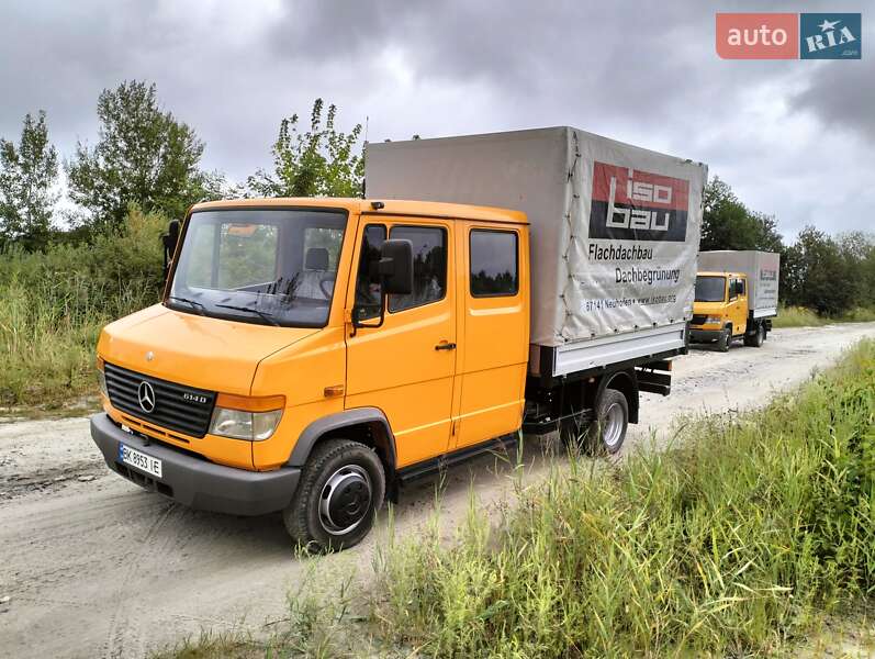 Тентований Mercedes-Benz Vario 2002 в Рівному Тентований Mercedes-Benz Vario 2002 в Рівному
