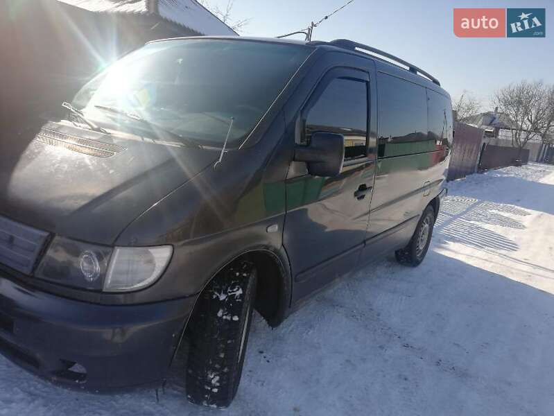 Минивэн Mercedes-Benz Vito 1999 в Воронеже Минивэн Mercedes-Benz Vito 1999 в Воронеже