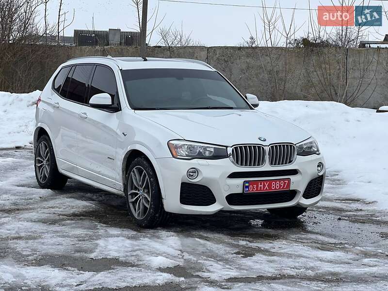 Внедорожник / Кроссовер BMW X3 2015 в Шумске