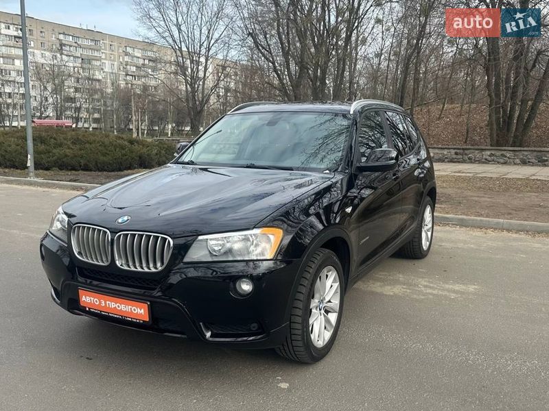 Внедорожник / Кроссовер BMW X3 2013 в Черкассах