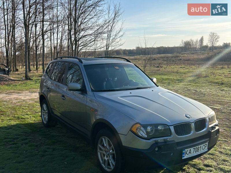 Внедорожник / Кроссовер BMW X3 2004 в Пирятине