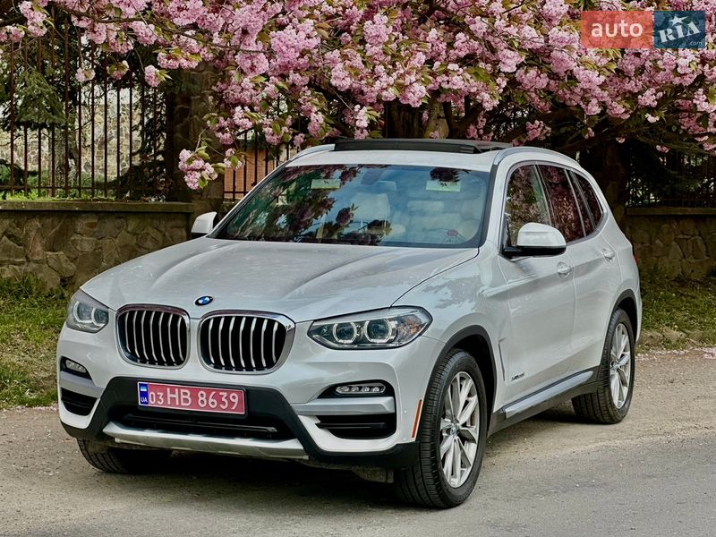 Внедорожник / Кроссовер BMW X3 2018 в Ужгороде