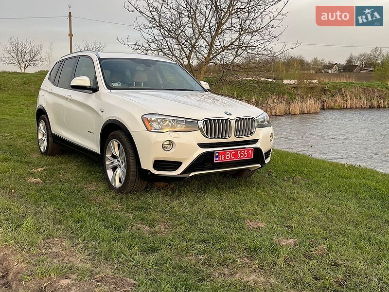 Внедорожник / Кроссовер BMW X3 2015 в Ровно