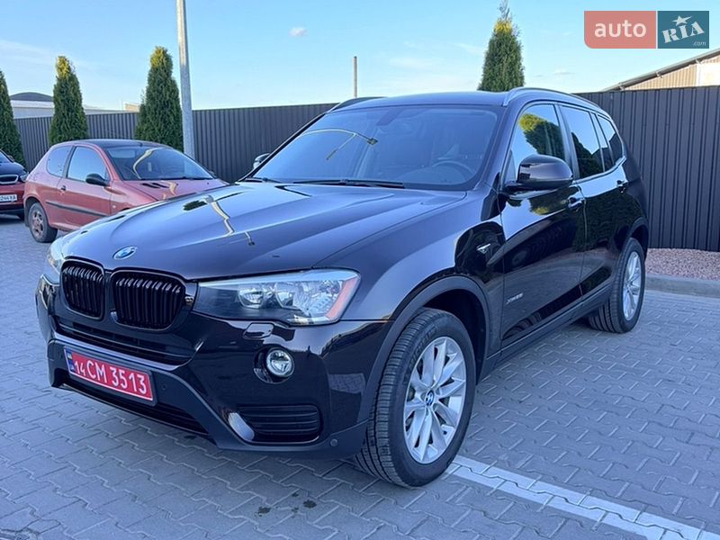 Внедорожник / Кроссовер BMW X3 2016 в Тернополе