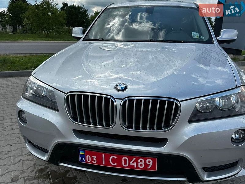 Внедорожник / Кроссовер BMW X3 2013 в Деражне