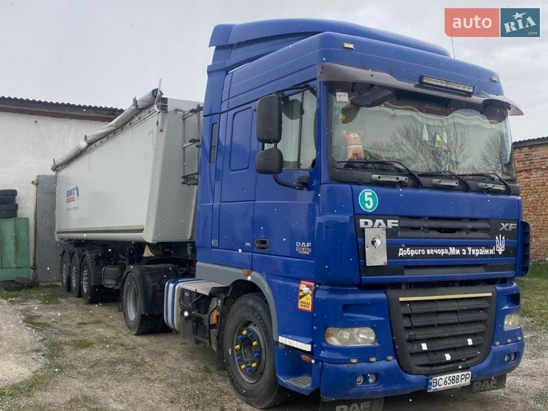 Тягач DAF XF 105 2008 в Львові