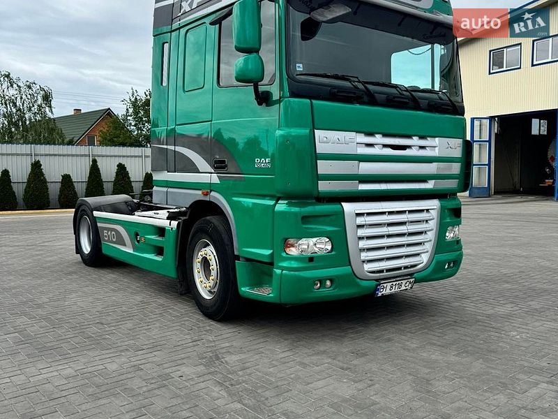 Тягач DAF XF 105 2007 в Кременчуге